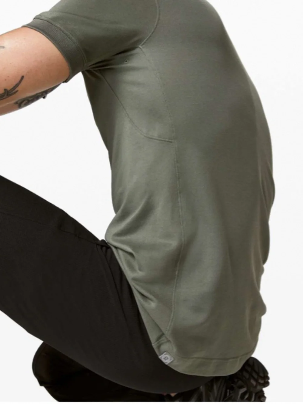 Lululemon Tech Pique Polo Grey Sage Men’s golf tennis business casual size XXL - Picture 2 of 12